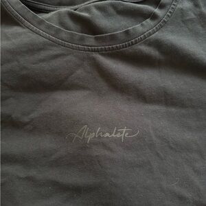 Alphalete Women's Black Short Sleeve Tee